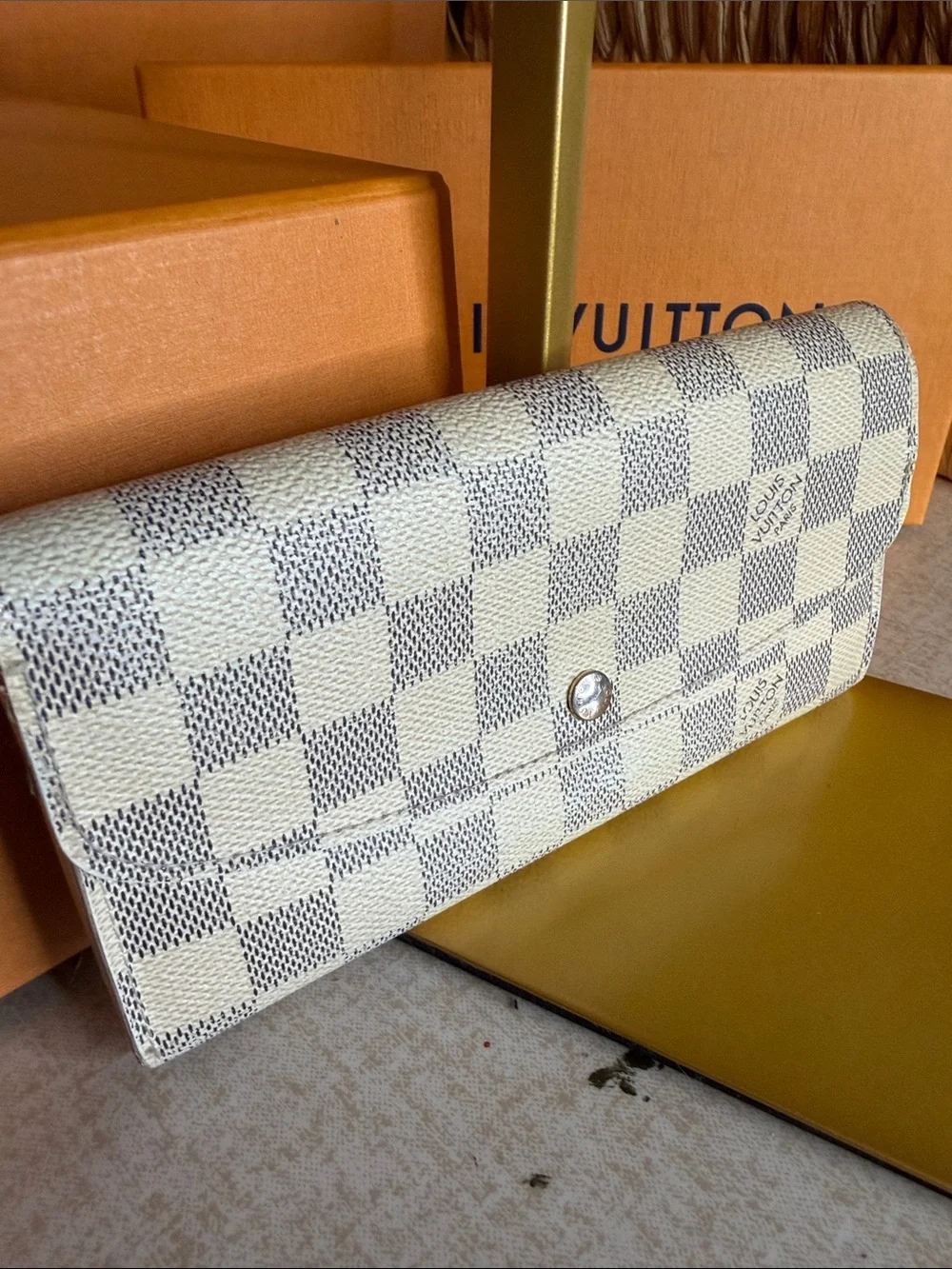 Louis Vuitton throughout card